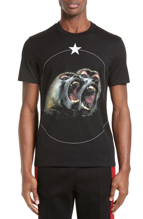 givenchy t shirts monkeys|Givenchy t shirt women.